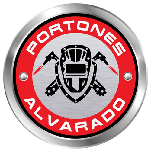 Portones Alvarado Logo Portones Eléctricos Alvarado